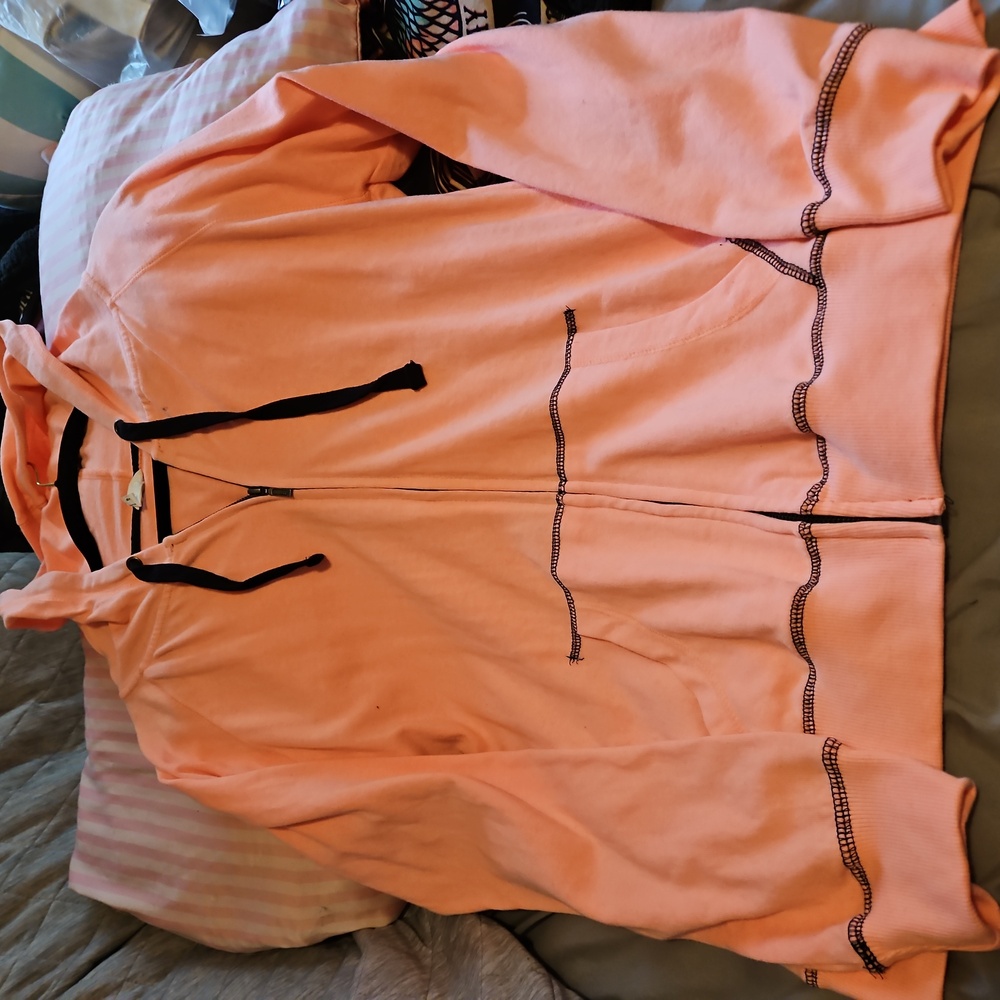 NWOT Diesel Floral Pink Hoodie - Picture 3 of 5